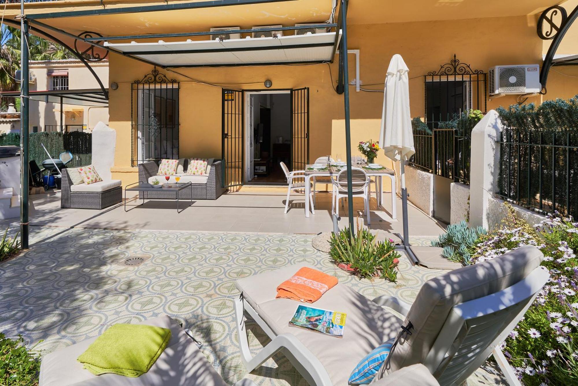 Rosita En Playa De La Malagueta Con Terraza Appartement *